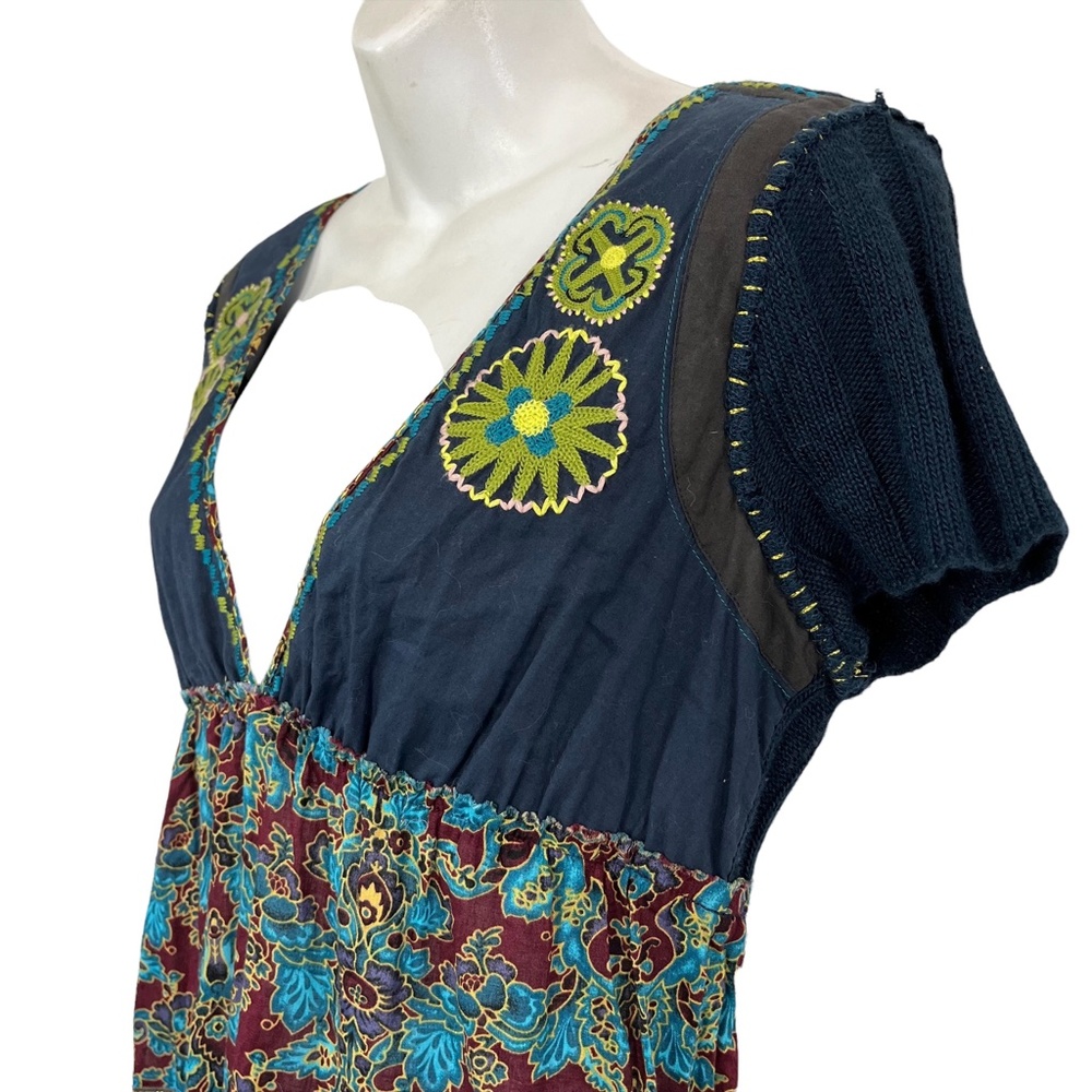 ♥️FREE PEOPLE Artsy dress & earrings - Picture 9 of 16